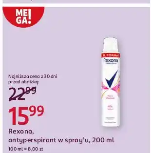 Rossmann Antyperspirant Rexona Sexy Bouquet oferta