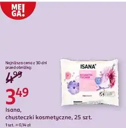 Rossmann Chusteczki kosmetyczne Isana oferta