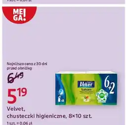 Rossmann Chusteczki higieniczne Velvet Balsam oferta