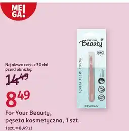 Rossmann Pęseta For Your Beauty oferta