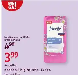 Rossmann Wkładki higieniczne normal Facelle Diskret oferta