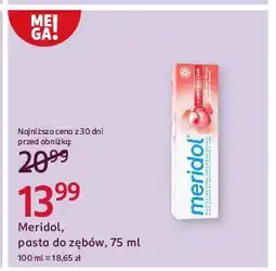 Rossmann Pasta do zębów complete care Meridol oferta