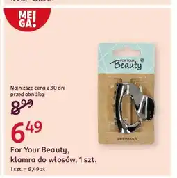 Rossmann Klamra do włosów For Your Beauty oferta