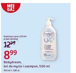 Rossmann Żel do mycia i szampon Babydream oferta