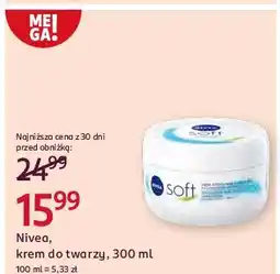 Rossmann Krem do twarzy i ciała intensywnie nawilżający Nivea Soft oferta