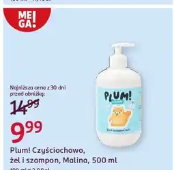 Rossmann Żel i szampon 2w1 Plum! Czyściochowo oferta