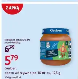 Rossmann Pasta warzywna Gerber oferta