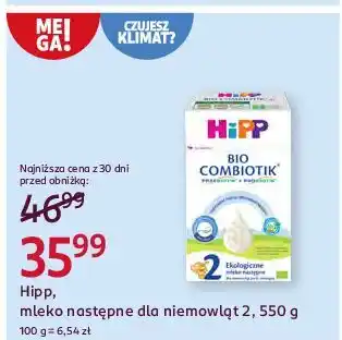 Rossmann Mleko 2 Hipp Bio Combiotik oferta