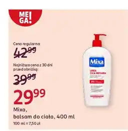 Rossmann Bogaty balsam do ciała cica repair Mixa Intensywna Pielęgnacja Suchej Skóry oferta