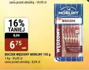 bi1 Morliny Boczek wędzony 150 g oferta