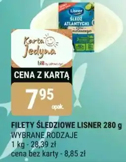 bi1 Lisner Śledź atlantycki w sosie jogurtowym 280 g oferta