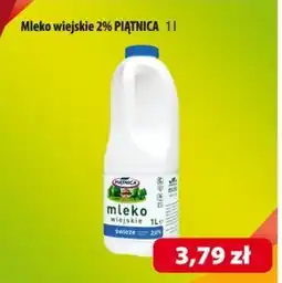 Astra Piątnica Mleko wiejskie świeże 2,0% 1 l oferta