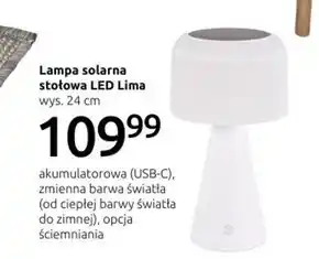 Black Red White Lampa solarna Barwa oferta