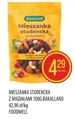 Pokusa Bakalland Mieszanka studencka z migdałami 100 g oferta