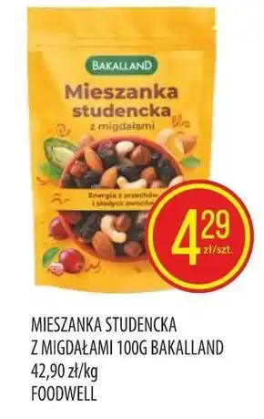 Pokusa Bakalland Mieszanka studencka z migdałami 100 g oferta