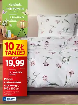 Lidl Pościel z mikrowłókna satynowego oferta