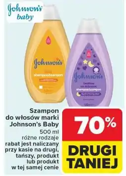 Carrefour Szampon dla dzieci marki Johnson's Baby oferta