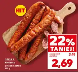 Kaufland Kiełbasa polska ekstra Gzella oferta