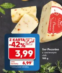 Kaufland Ser pecorino z czerwonym chili oferta