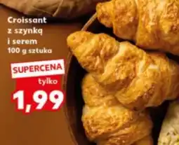 Kaufland Croissant z szynką i serem oferta