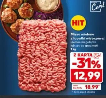 Kaufland Mięso mielone z łopatki oferta