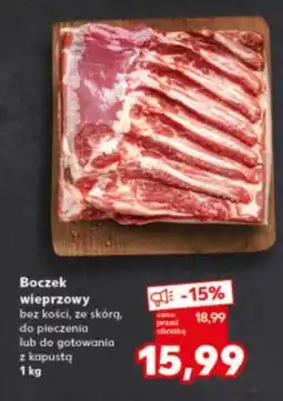 Kaufland Boczek wieprzowy oferta