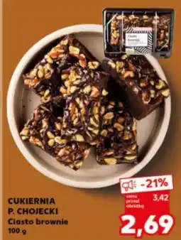 Kaufland Brownie z polewą Chojecki oferta