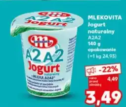 Kaufland Jogurt naturalny a2a2 Mlekovita oferta