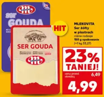 Kaufland Ser gouda plastry Mlekovita oferta