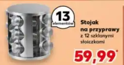 Kaufland Stojak na przyprawy 12 słoiczków oferta