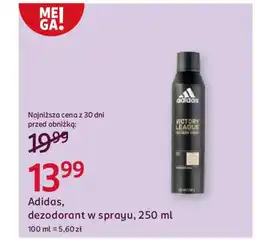 Rossmann Adidas, dezodorant w sprayu oferta