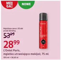 Rossmann L'Oréal Paris, mgiełka utrwalająca makijaż oferta