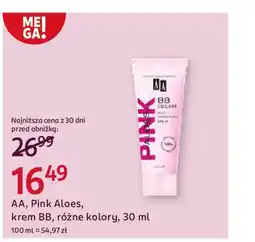 Rossmann AA, Pink Aloes, krem BB oferta