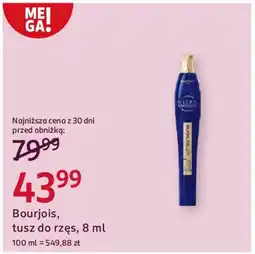 Rossmann Bourjois, tusz do rzęs oferta