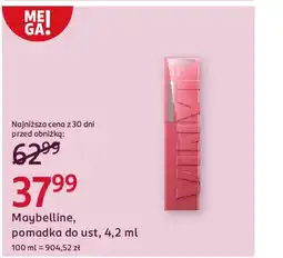 Rossmann Maybelline, pomadka do ust oferta