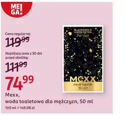 Rossmann Mexx, woda toaletowa dla mężczyzn oferta