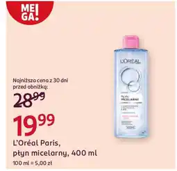 Rossmann L'Oréal Paris, płyn micelarny oferta