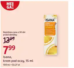 Rossmann Isana, krem pod oczy oferta