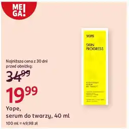 Rossmann Yope, serum do twarzy oferta