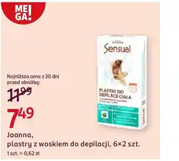 Rossmann Joanna, plastry z woskiem do depilacji oferta