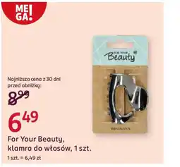 Rossmann For Your Beauty, klamra do włosów oferta