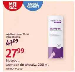 Rossmann Biotebal, szampon do włosów oferta