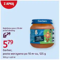 Rossmann Gerber, pasta warzywna po 10 m-cu oferta