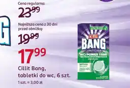 Rossmann Cillit Bang, tabletki do wc oferta