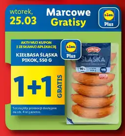 Lidl Kiełbasa śląska pikok oferta