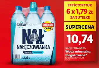 Lidl NAŁĘCZOWIANKA Woda mineralna niegazowana oferta