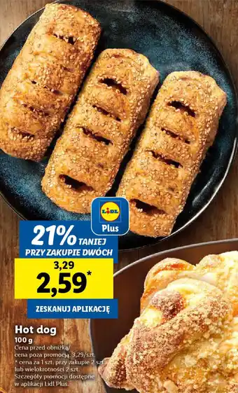 Lidl Hot dog oferta