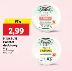 Lidl PIKOK PURE Pasztet drobiowy oferta