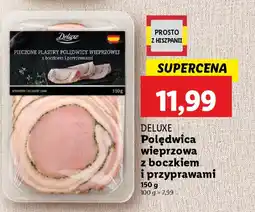 Lidl DELUXE Polędwica wieprzowa z boczkiem i przyprawami oferta