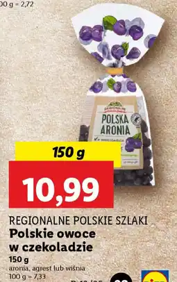 Lidl REGIONALNE POLSKIE SZLAKI Polskie owoce w czekoladzie oferta